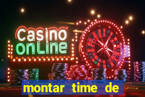 montar time de futebol site