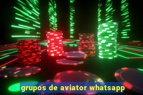 grupos de aviator whatsapp