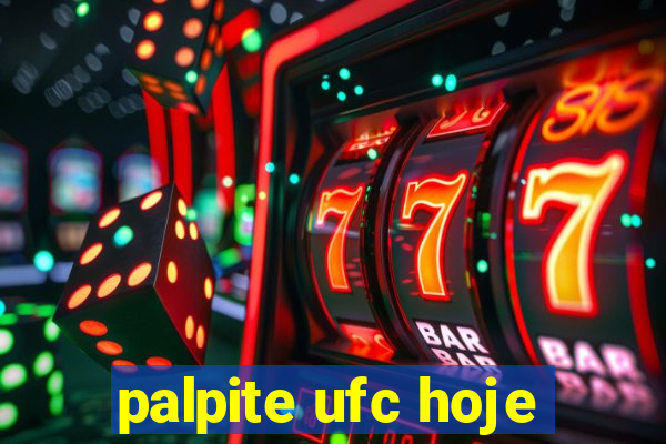 palpite ufc hoje