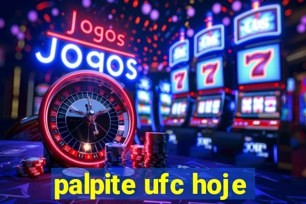 palpite ufc hoje