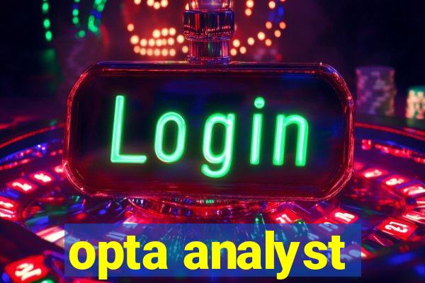 opta analyst