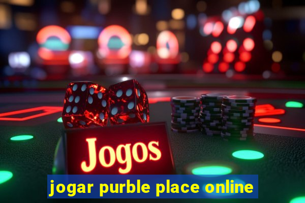 jogar purble place online