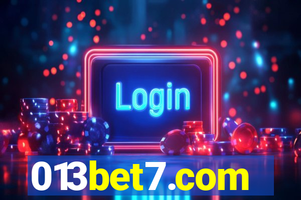 013bet7.com