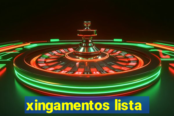 xingamentos lista