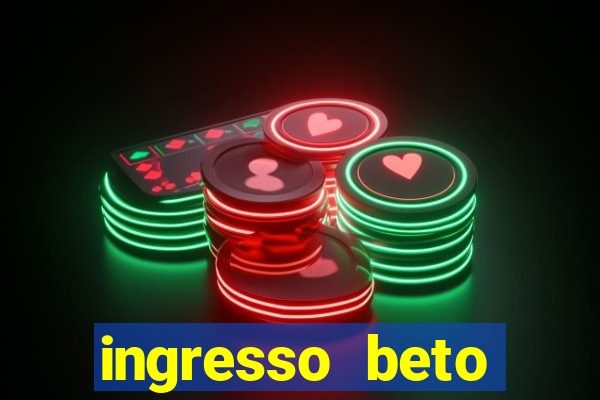 ingresso beto carrero com desconto