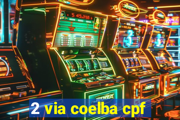 2 via coelba cpf
