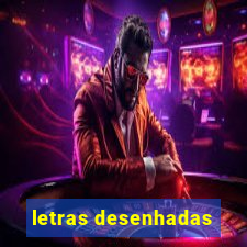 letras desenhadas