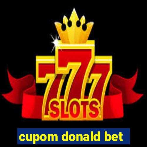 cupom donald bet