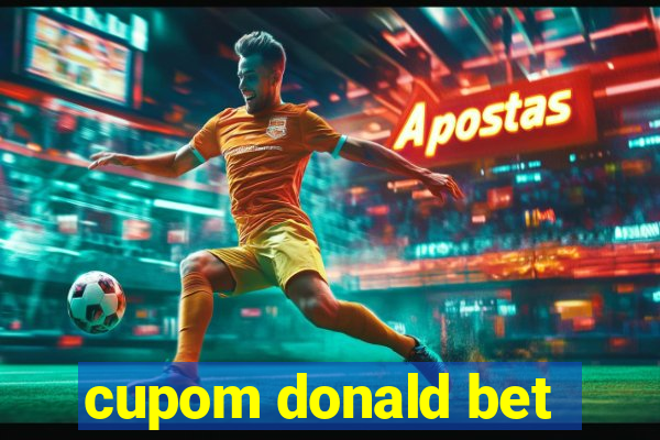 cupom donald bet