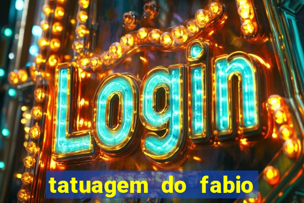 tatuagem do fabio goleiro do cruzeiro