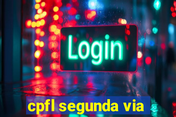 cpfl segunda via