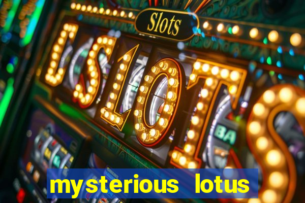 mysterious lotus casebook wei fansub