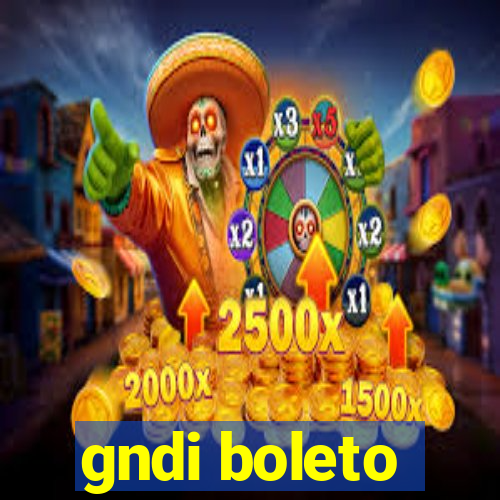 gndi boleto