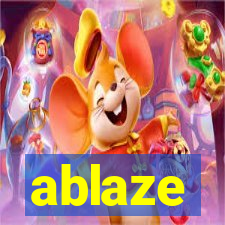 ablaze