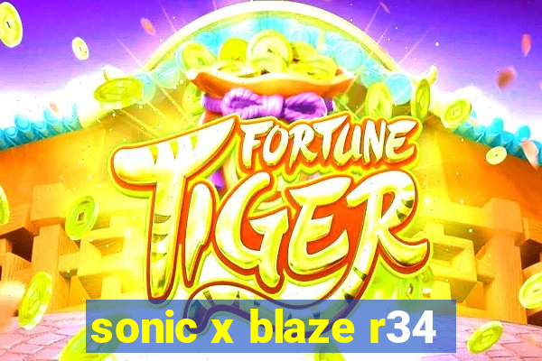 sonic x blaze r34