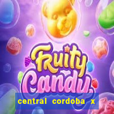 central cordoba x estudiantes palpite