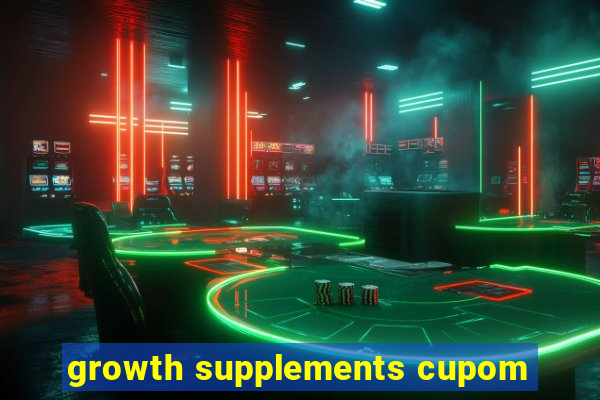 growth supplements cupom