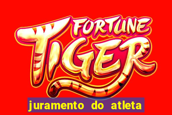 juramento do atleta jogos internos