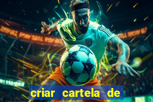 criar cartela de bingo no word