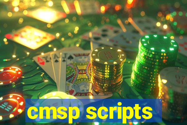 cmsp scripts