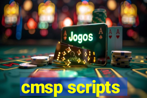 cmsp scripts