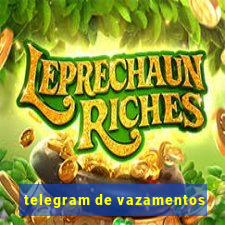 telegram de vazamentos