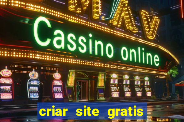 criar site gratis de jogos