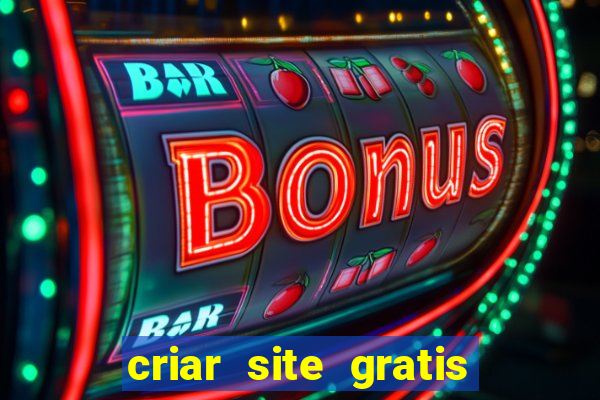 criar site gratis de jogos