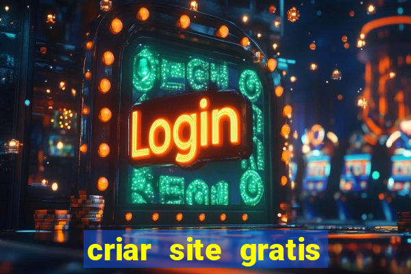 criar site gratis de jogos