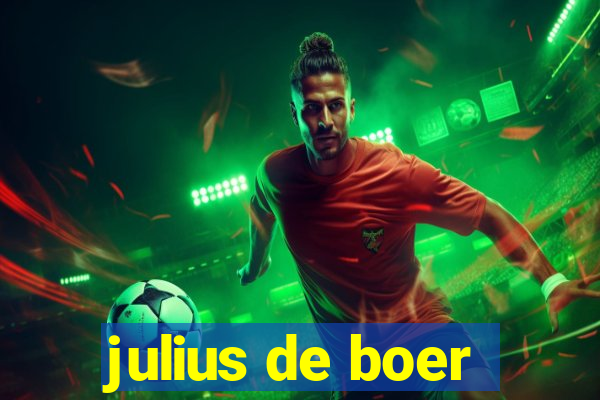julius de boer