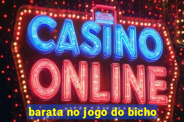 barata no jogo do bicho