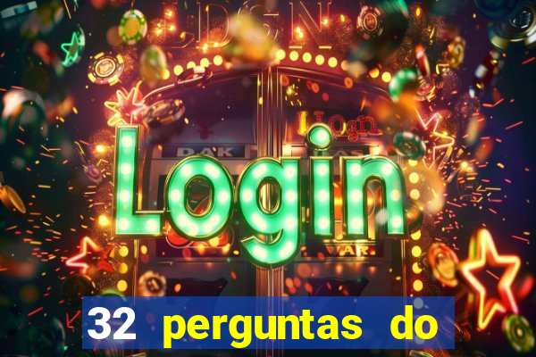 32 perguntas do livro do destino
