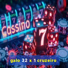 galo 32 x 1 cruzeiro