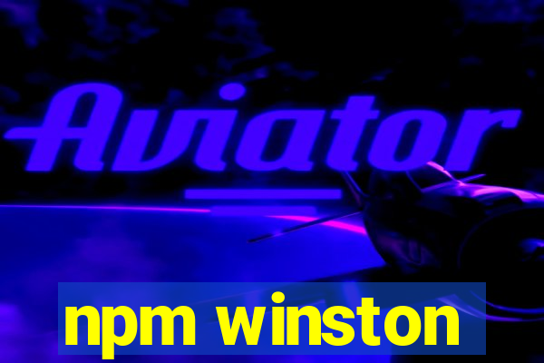npm winston