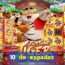 10 de espadas tarot amor