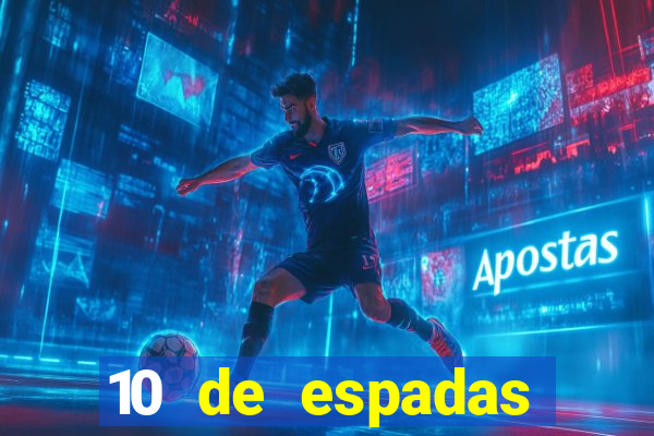 10 de espadas tarot amor