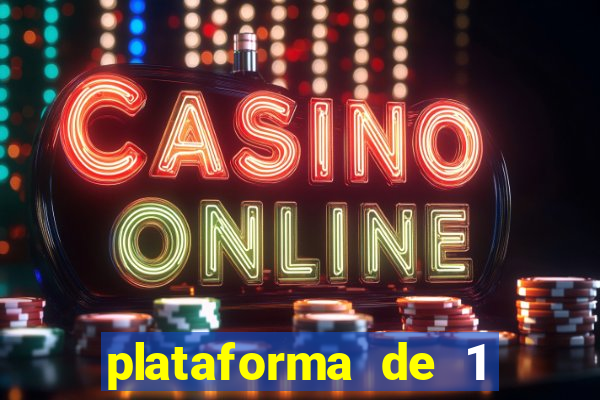 plataforma de 1 real fortune tiger