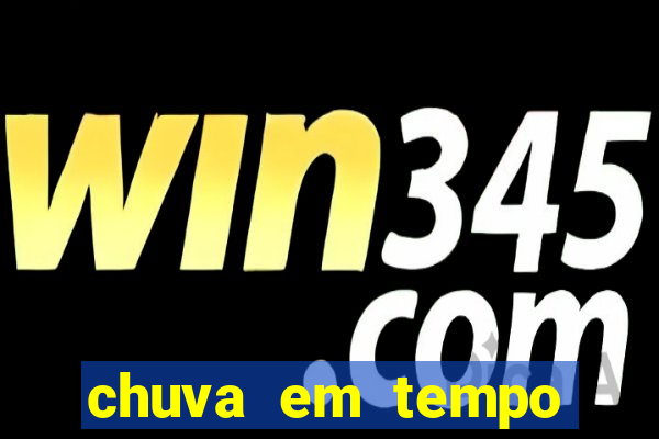 chuva em tempo real ipmet