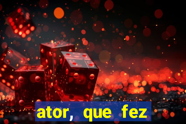 ator, que fez coringa que morreu