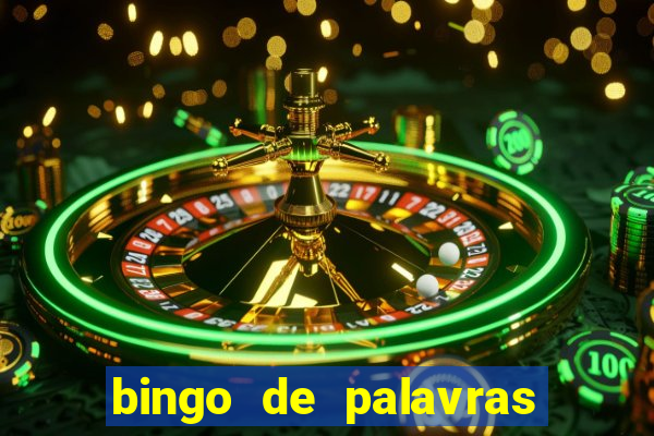 bingo de palavras de natal