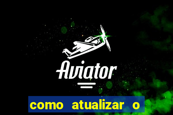 como atualizar o node pelo terminal windows