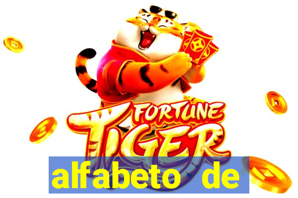 alfabeto de caligrafia bonita