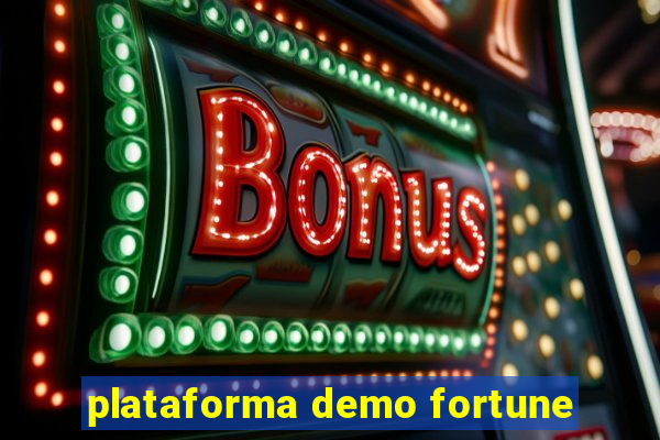 plataforma demo fortune