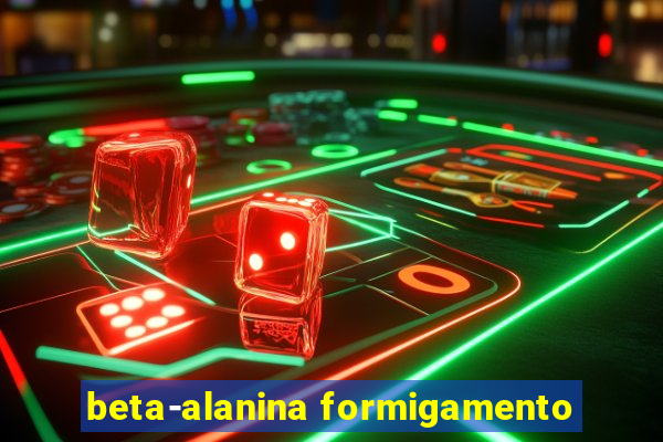 beta-alanina formigamento