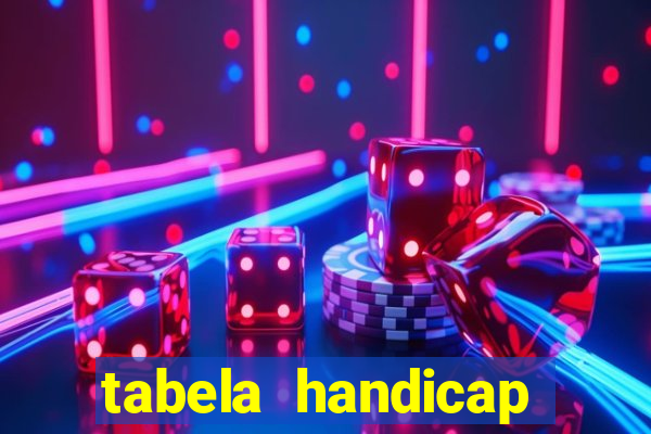 tabela handicap asiatico escanteios