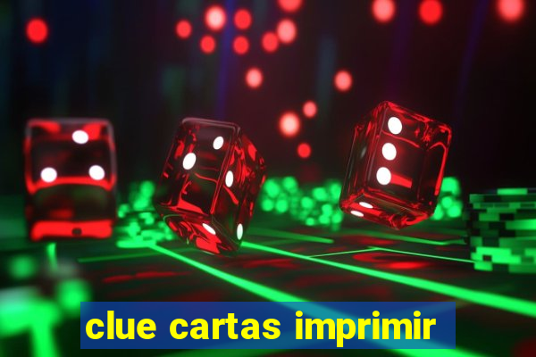 clue cartas imprimir