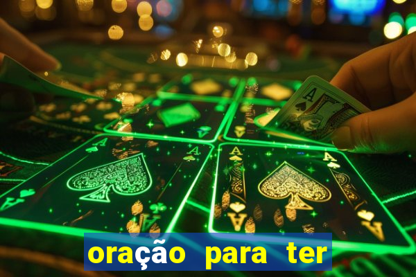 oração para ter sorte em tudo