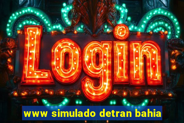 www simulado detran bahia