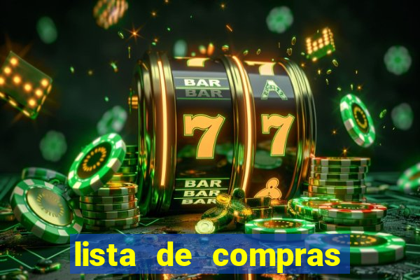 lista de compras supermercado completa pdf