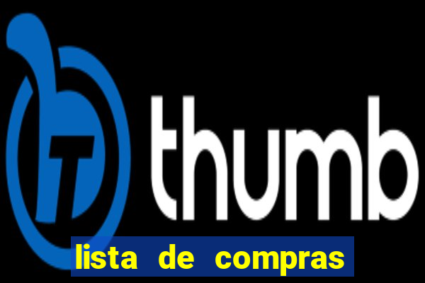 lista de compras supermercado completa pdf